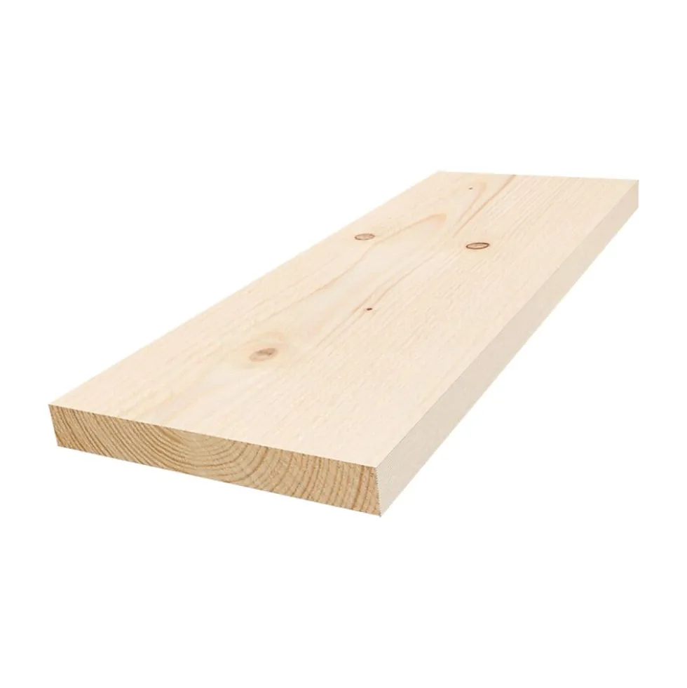 Gran 29x198 rektkled ubehandlet