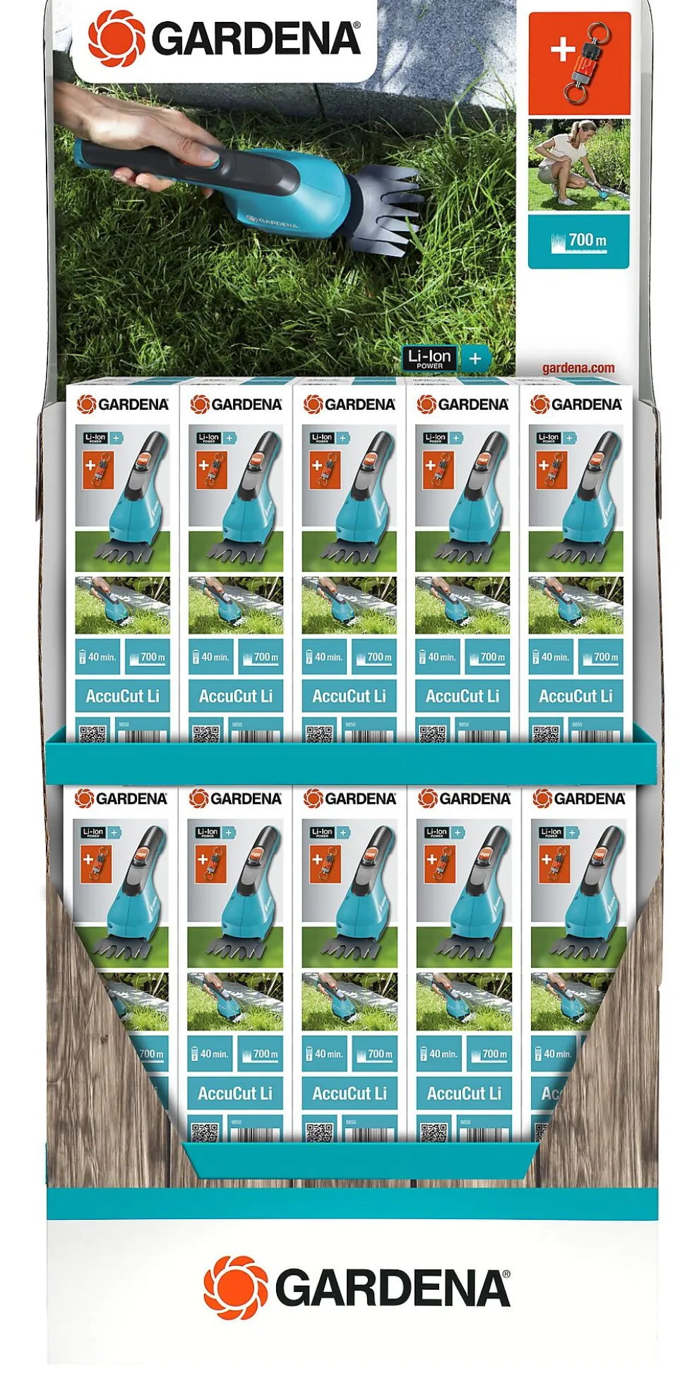 Gressaks accucut li display