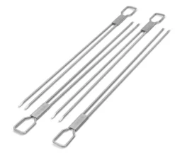 Grillspyd doble 30 cm 4 stk