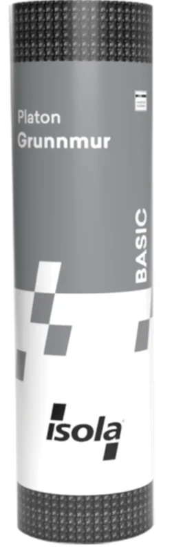 Grunnmursplate Platon Basic 1,65x20 meter