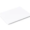 Gulvbeskytter filt 100 x 125 mm hvit
