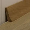Gulvlist med nese eik lakkert 17x57 mm