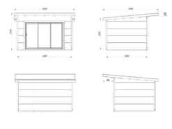 Hagestue Grace slide+ 11,2 m2