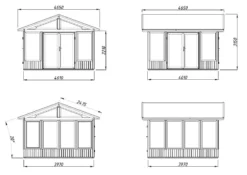 Hagestue Isabella 14,7 m²