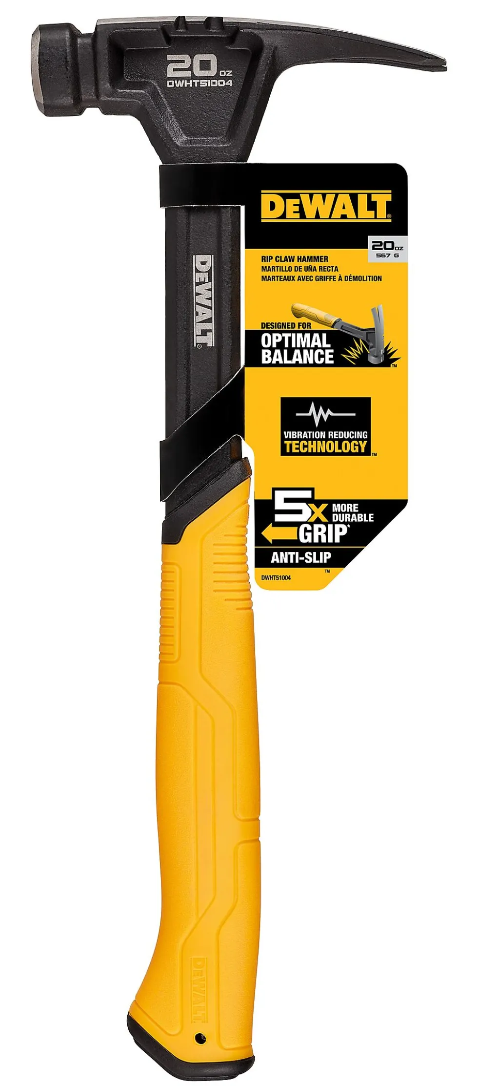 Hammer riv klo 20 oz 567 g glatt
