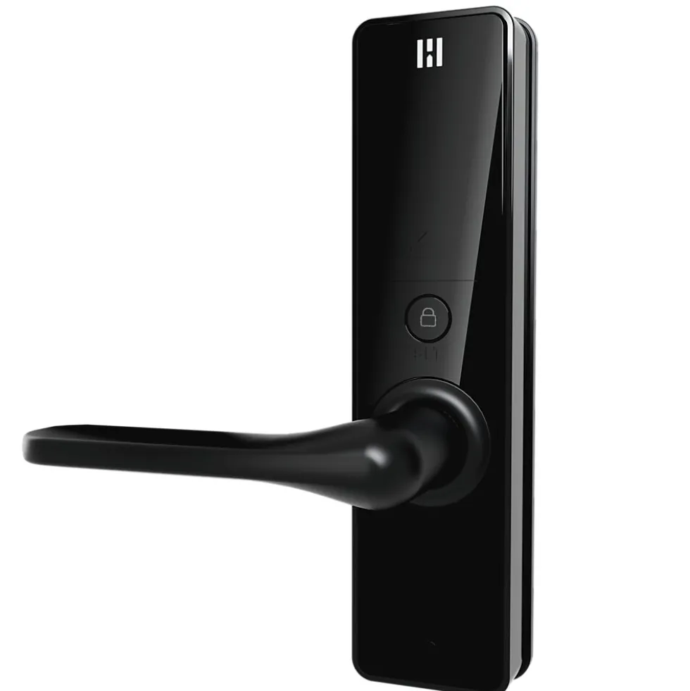 Heimgard smart dørlås med fingeravtrykk sort