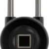 Hengelås Smartlock sort m/ fingeravtrykk og bluetooth funksjon