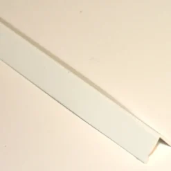 Hjørnelist PVC hvit 12x12 2,5m