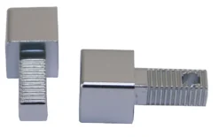 Hjørne 8mm polert aluminium squarejolly pakke a 2 stk