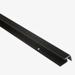 Hjørneprofil utvendig sort aluminium 3000 mm