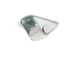 Hjul 15mm elf/hvit plast fast sb 103 pk4 stk max 25kg stålplate23