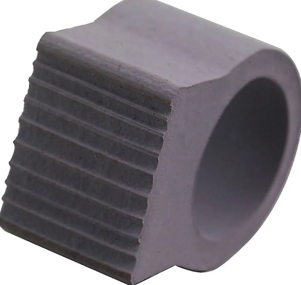 Håndtaksbuffert hull grå 13mm