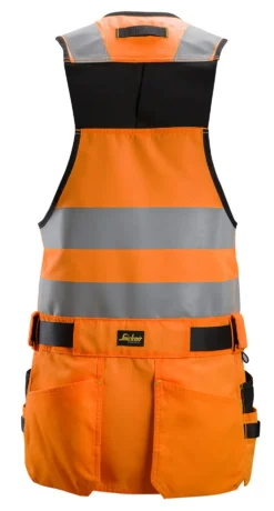 Håndverksvest 4230 AllroundWork kl.1 HiVis oransje/sort 3XL