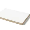 Hobbyplate spon melaminbelagt 19x2480x600 matt hvit