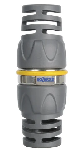 Hozelock slangereperasjons kobling i metall, 1/2". For skjøting eller reperasjon.