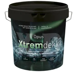 Hybridmaling Xtremdekk base hvit 2,7 liter