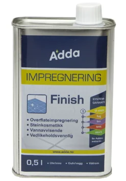 Impregnering finish 0.5ltr adda mattblank dypimp. f/murstein/skifer