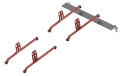 Innf.pk takstige tls t-66 sort ral 9005