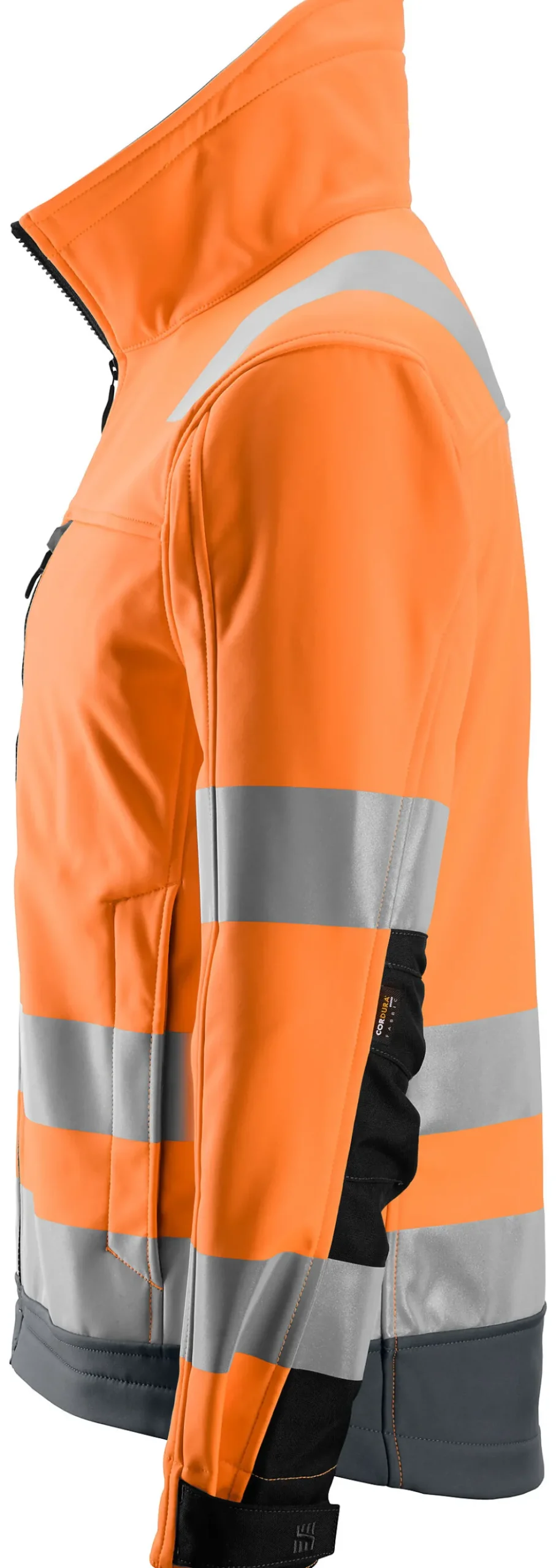 Jakke softshell highvis oransje XS