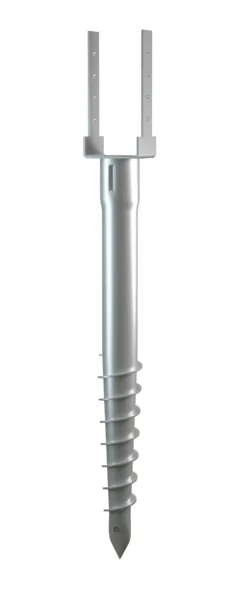 Jordskrue med høy bjelkesko 98x750 mm