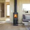 Jøtul F 134 B peisovn sort med glassfront