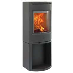 Jøtul F 134 B peisovn sort med glassfront