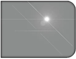 Jøtul gulvplate sotet glass 650x850 mm