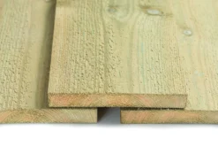 Kledning rektangulær CU impregnert 19x173 mm