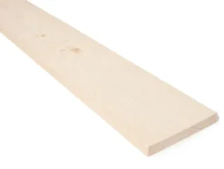 Kledning rektangulær ubehandlet 16x123 mm gran klasse 1