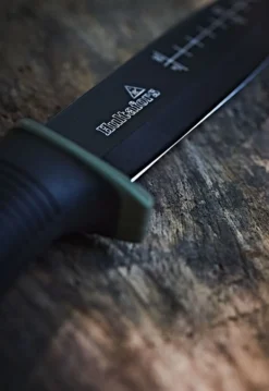 Kniv friluft ok4 gummigrep med tekstilhylse hultafors