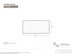Konstruksjonsvirke C24 gran ubehandlet 48x98 mm