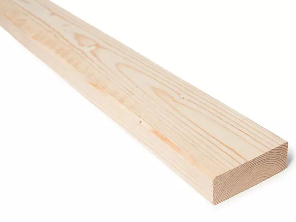 Konstruksjonsvirke C14 ubehandlet gran justert 48x98 mm