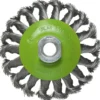 Koppstålbørste 115mm m14 vir