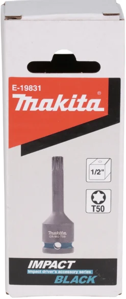 Kraftpipebits torx t50 e-19831 1/2"