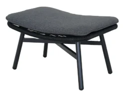 Krakk/skammel med pute sort
