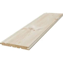 Krogskogpanel natur 13x145 mm ubehandlet furu