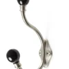 Krok antique b-nikkel/sort sb kule av porselen