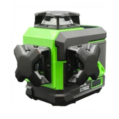 Krysslaser Extreme 3x360° grønn komplett sett