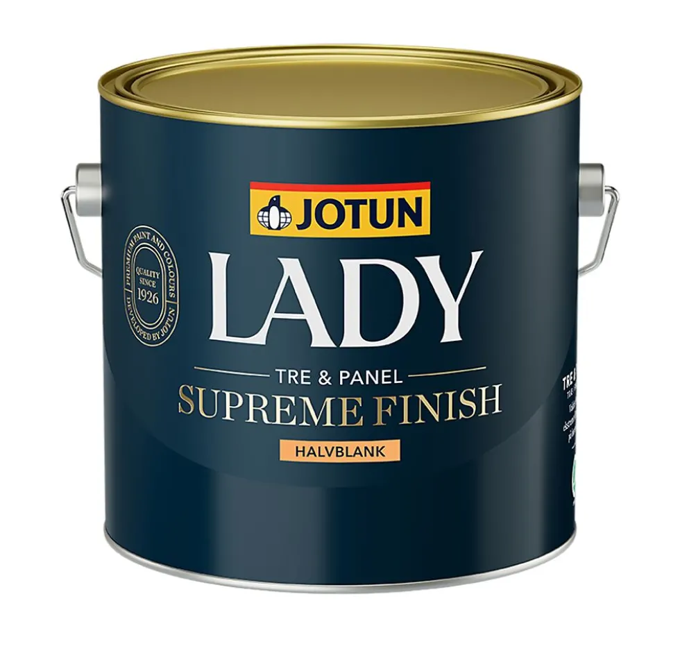 Lady Supreme Finish halvblank hvit base 2,7 liter