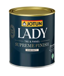 Lady Supreme Finish Pure Matt hvit base 0,68 liter