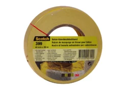 Lerretstape 44 mm x 50 m gul
