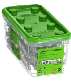 Lettb.skrue i-p 8x120 cs a-50lettbetongskrue indu-prog corrseal