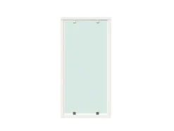 Levegg Birgit2 90x180 cm hvitmalt RAL 9016