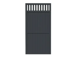 Levegg Elke 90x180 gråmalt. 33x57 mm 12 mm panel