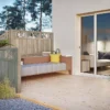 Levegg Karina 180x90 trykkimp vintage