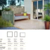 Levegg Karina 180x180 trykkimp vintage