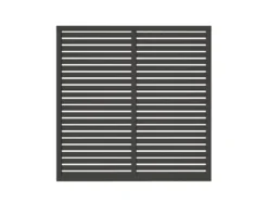 Levegg Nina1 180X180 cm gråmalt