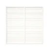 Levegg Nina1 180X180 cm hvitmalt