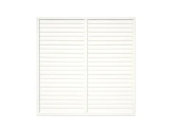 Levegg Nina1 180X180 cm hvitmalt