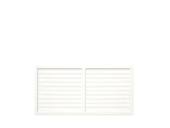 Levegg Nina4 180X90 cm hvitmalt